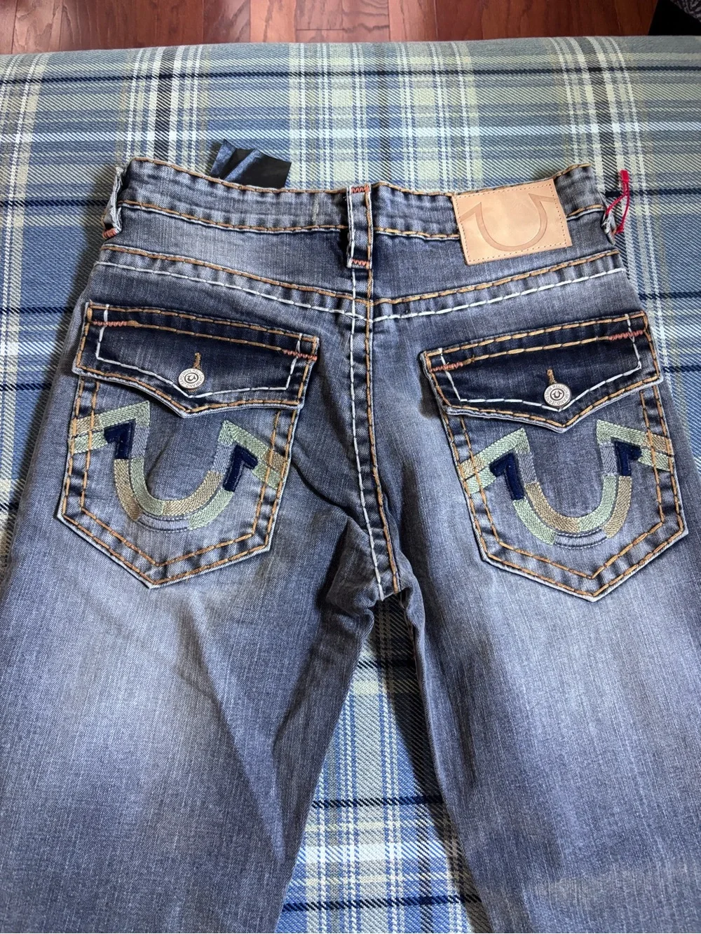 NWT True Religion Ricky Relaxed Straight Jeans